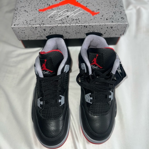 JORDAN 4 RETRO 'BRED REIMAGINED' - Picture 8 of 9